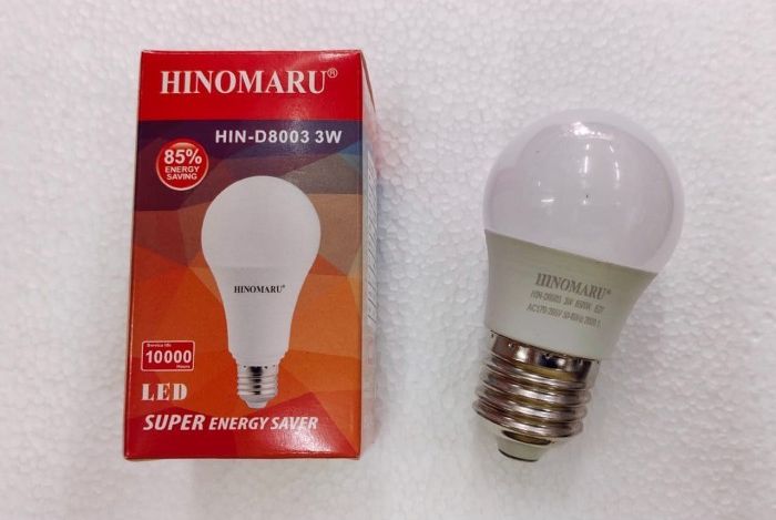 Jual Hinomaru Lampu Led Bulb Watt Hin D W Putih K Cool