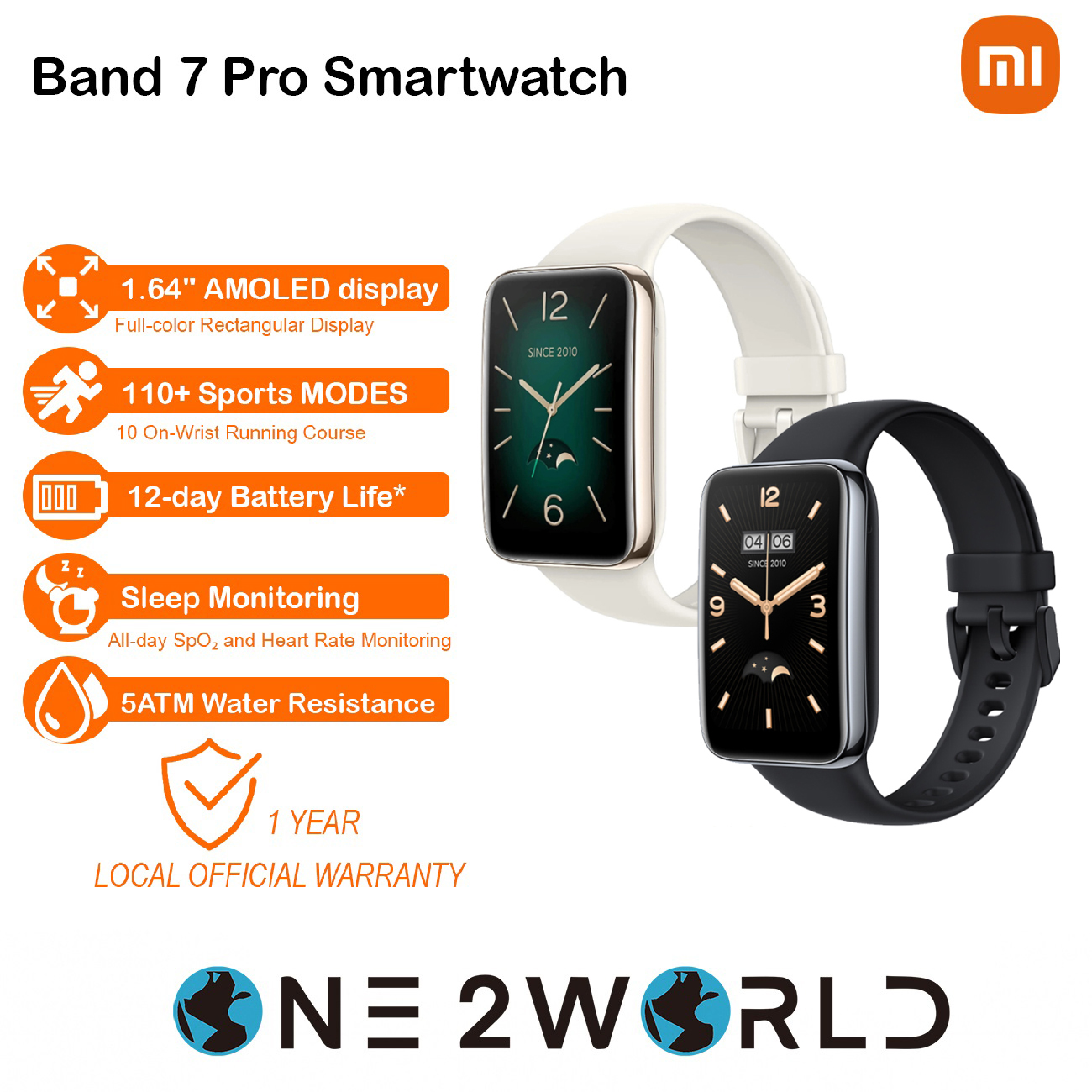 Versi Global Xiaomi Band Pro Amoled Tampilan Melengkung Off