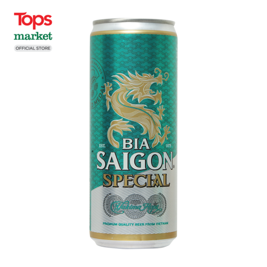 Bia Sài Gòn Special Sleek Lon 330ML Bia Nội Địa VinMart co