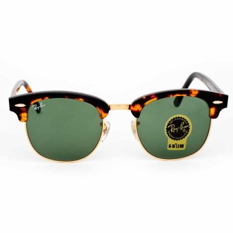 Ray-Ban RB3016-W0366 Clubmaster Acetate / Metal Full frame ...