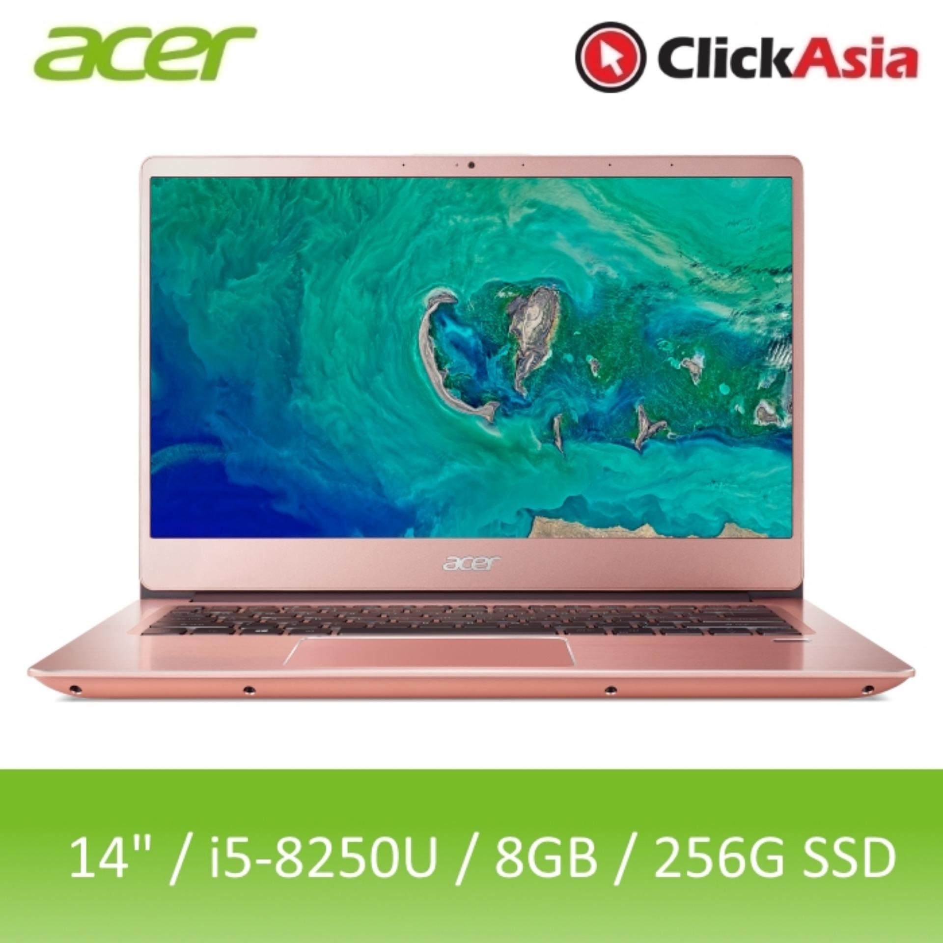Acer Swift 3 (SF314-54-580S) - 14 FHD/i5-8250U/2*4GB DDR4/256GB SSD/W10 (Pink)