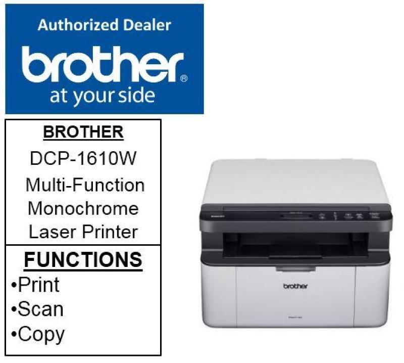 Brother DCP-1610W Multi-Function Monochrome Laser Printer  *** Support Wireless printing *** DCP1610W DCP 1610W DCP1610 W Singapore