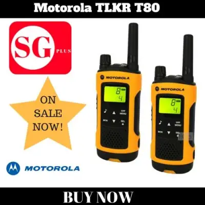 Motorola Walkie Talkie TLKR T80