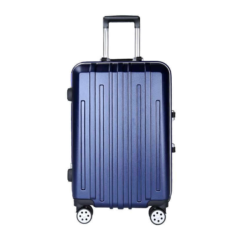 PC Trolley case, Universal Wheel Aluminum Frame Hard Luggage