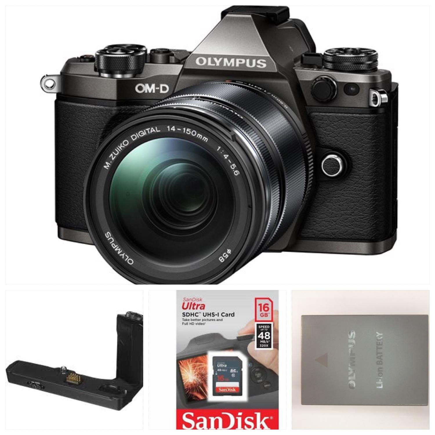 Latest Olympus Mirrorless Products Enjoy Huge Discounts Olympus OM D E M5 Mark II Limited Edition 16MP Mirrorless kit with 14