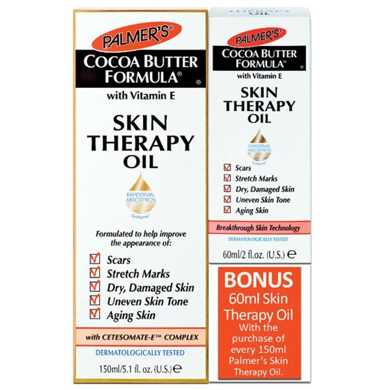 Buy Palmers Cocoa Butter Formula Skin Therapy Oil 150mL with Bonus 60mL Singapore