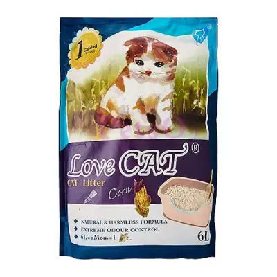 Love Cat Tofu Litter Corn 6L