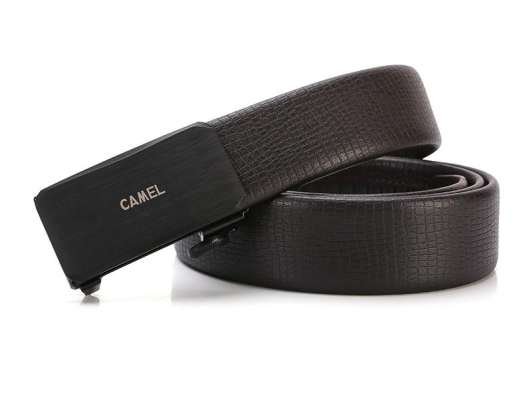 Dây Nịt Tự Động 100% Da Bò Thật Camel - Dây Nịt Cho Doanh Nhân