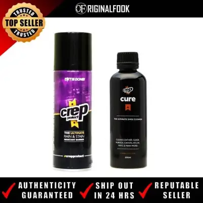 Crep Protect Cure Shoe Cleaner 200ml + Spray Hot Sale