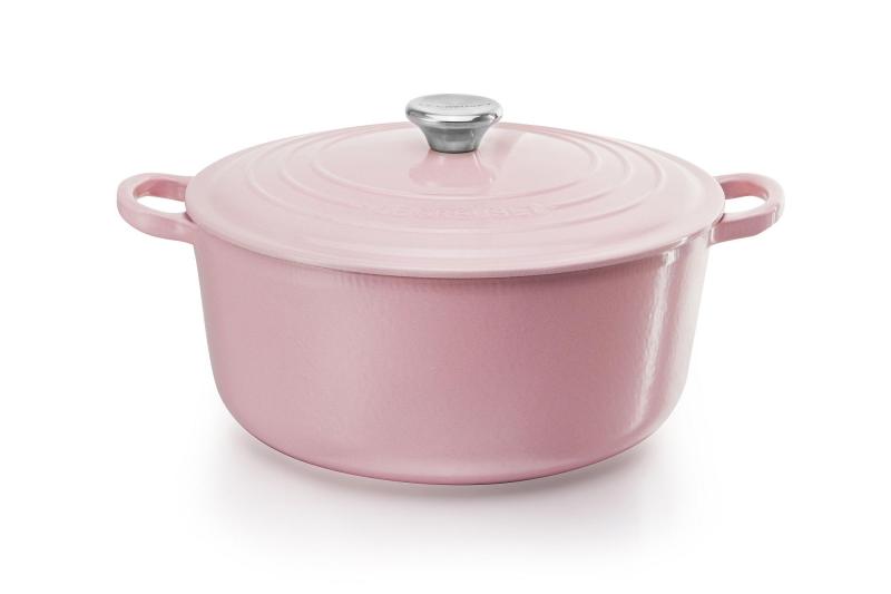 Le Creuset Cast Iron Round French Oven 16cm, Classic (Chiffon Pink) - Online Exclusive Singapore