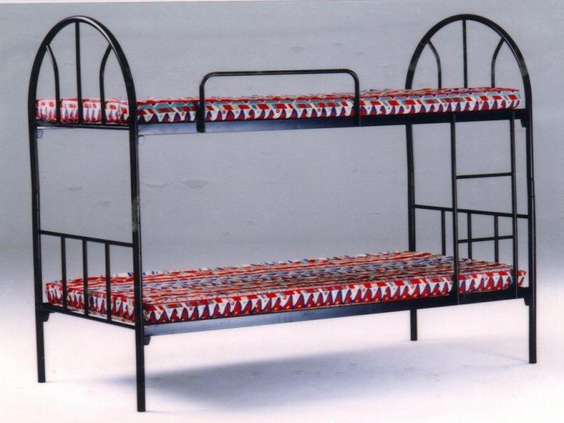 Double Decker Bunk Bed + 2 x Mattress
