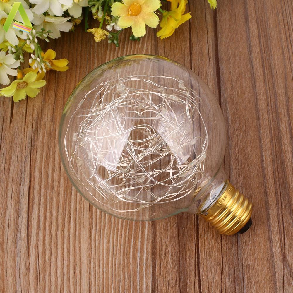 E27 G95 1.6W Edison Bulb Starry 50-LED Lamp Starry Style Filament For Bar Light - intl