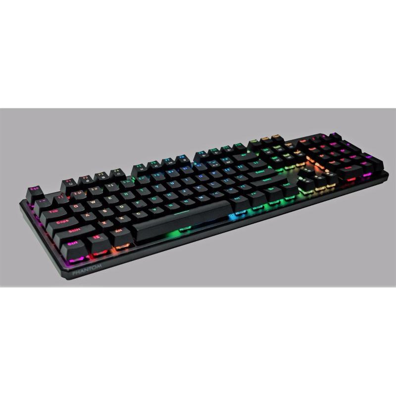 Tecware Phantom 104 Key RGB Mechanical Keyboard OUTEMU Brown Switch