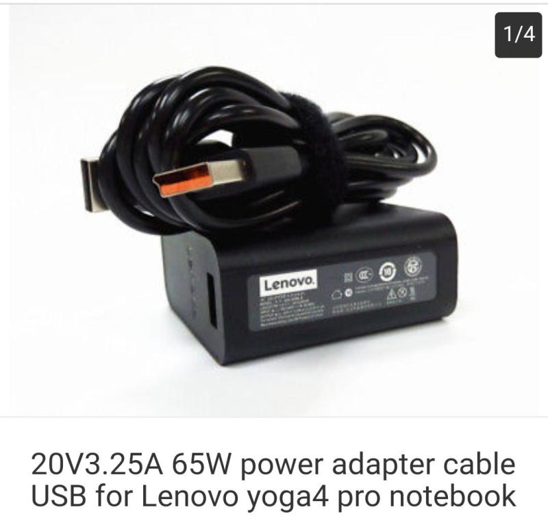 20V3.25A 65W power adapter cable USB for Lenovo yoga4 pro notebook