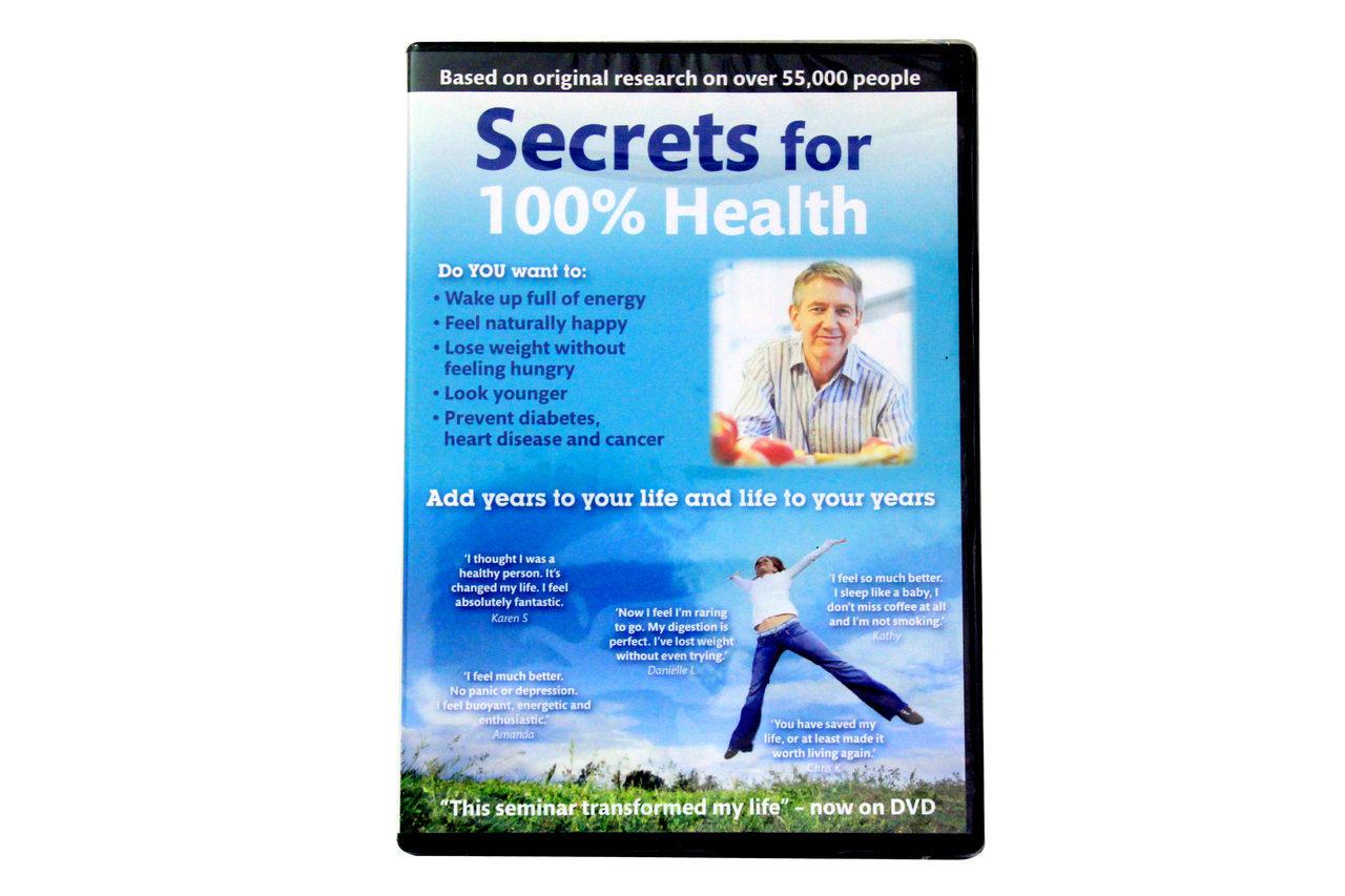 Patrick Holford Secrets for 100% Health (DVD)