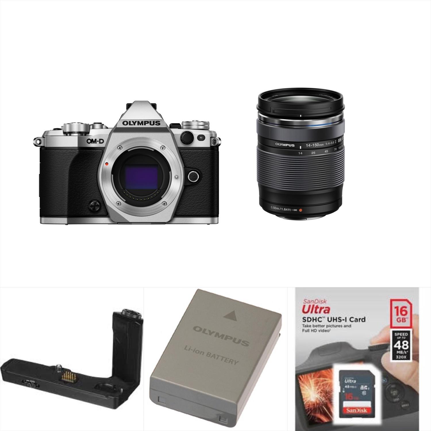 Latest Olympus Mirrorless Products Enjoy Huge Discounts Olympus OM D E M5 Mark II Silver Body