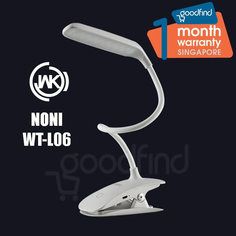 WK Design Noni Series WT-L06 Clip On LED Lamp Eye Protection Desk Lamp Singapore