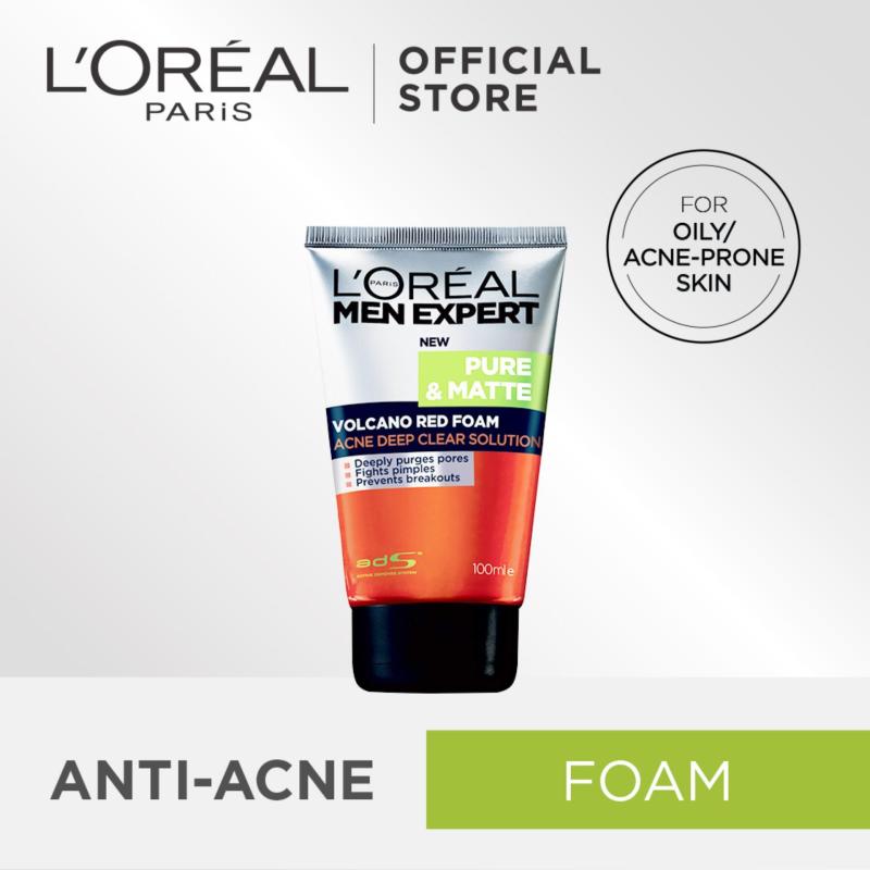 Buy Pure & Matte Volcano Foam 100ml by LOreal Men Expert Singapore