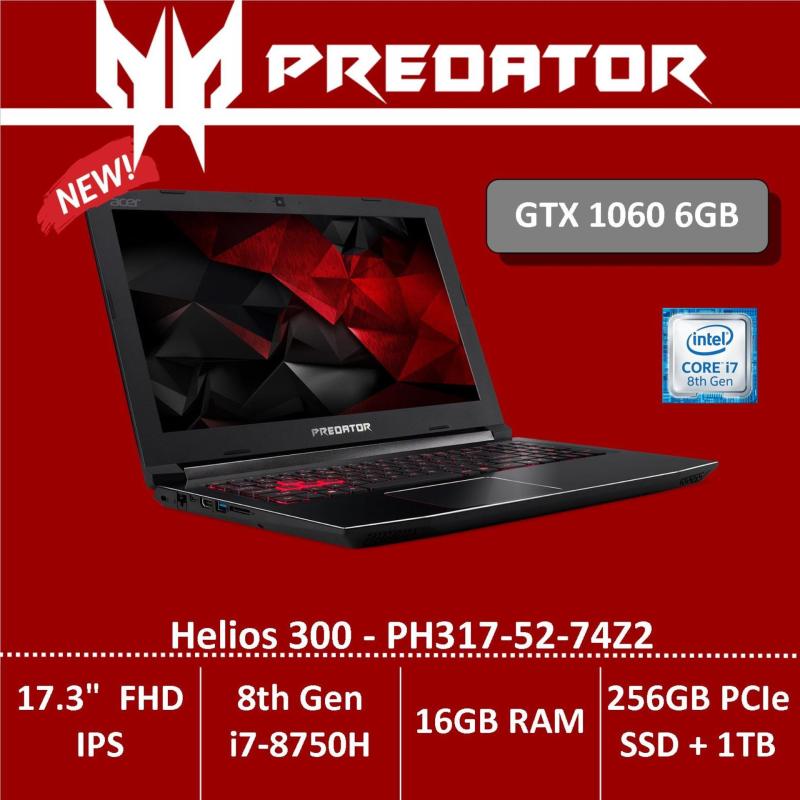 Predator Helios 300 PH317-52-74Z2 Gaming Laptop - 17.3 FHD IPS LED-backlit Display