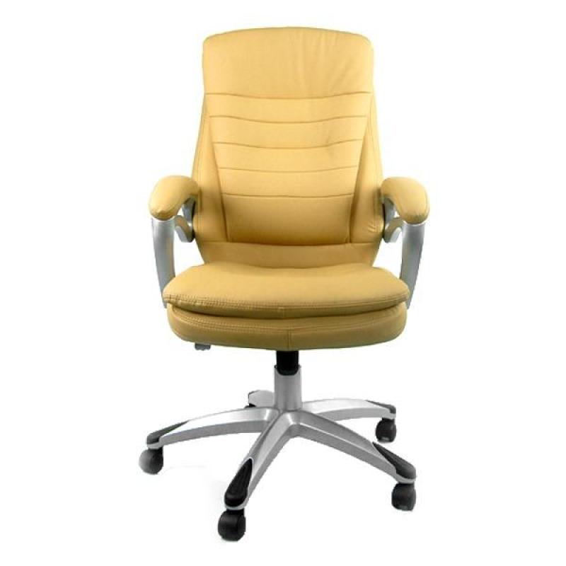Rosswell 719BT Office Chair (Khaki/PU Leather) Singapore