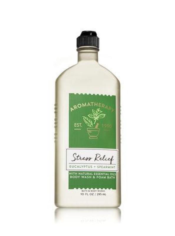 Buy Bath & Body Works Aromatherapy STRESS RELIEF - EUCALYPTUS & SPEARMINT Body Wash & Foam Bath Singapore