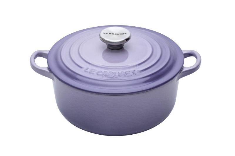 Le Creuset Cast Iron Round French Oven 20cm, Classic (Blue Bell Purple) - Online Exclusive Singapore