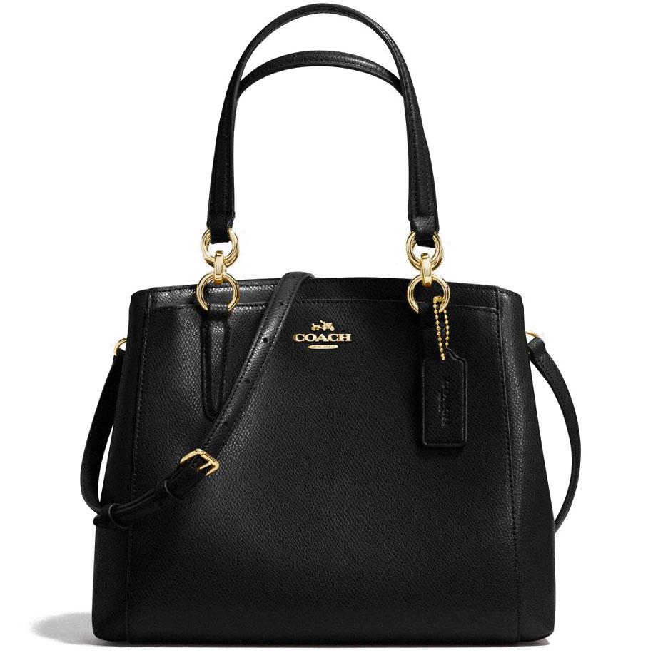 Coach Women Bags Shoulder Lazada Singapore Coach Minetta Crossbody In Crossgrain Leather Handbag Gold Black F57847 Gift Receipt