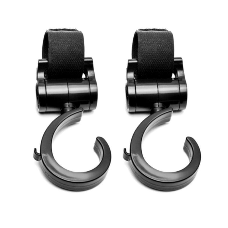 OH 2pcs Velcro Baby Pram Clips Hooks Stroller Pushchair Hooks Stroller Clips Singapore