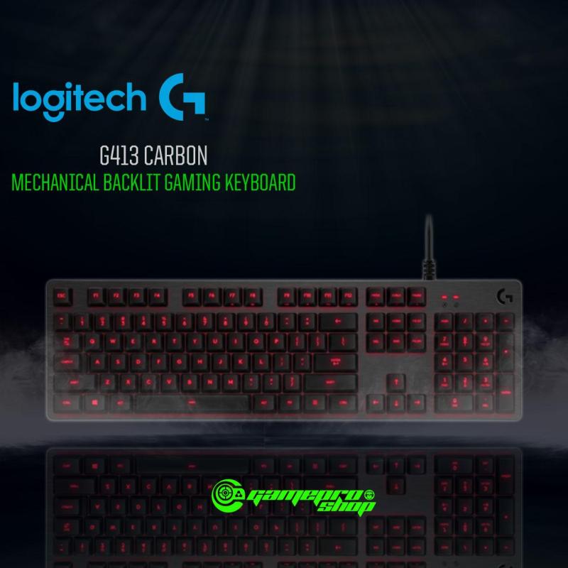 Logitech G413 Carbon Gaming Keyboard *CEE SHOW* Singapore