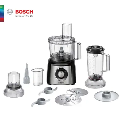 (Bulky) Bosch MCM3501MGB Food Preparation Compact food processor 800W with More than 50 functions,2 years Local warranty