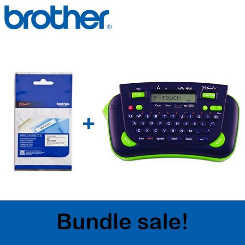 (SPECIAL BUNDLE) Brother PT-80 Electronic Labeling Printer + M-K221 Labelling Tape 9mm Black on White Singapore