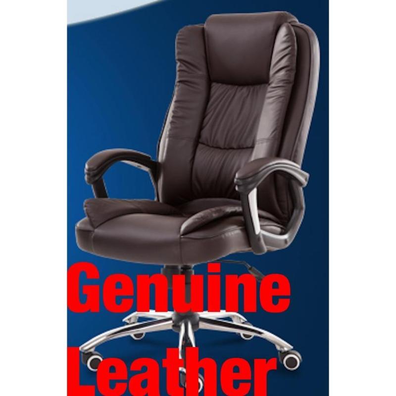UMD Genuine Leather Ergonomic Director Chair Boss Chair 338 Singapore