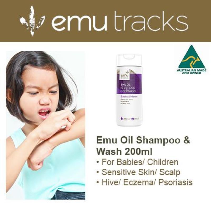 Buy Emu Tracks Emu Oil Shampoo & Wash (Suitable for Babies & Adults) 200ml Singapore