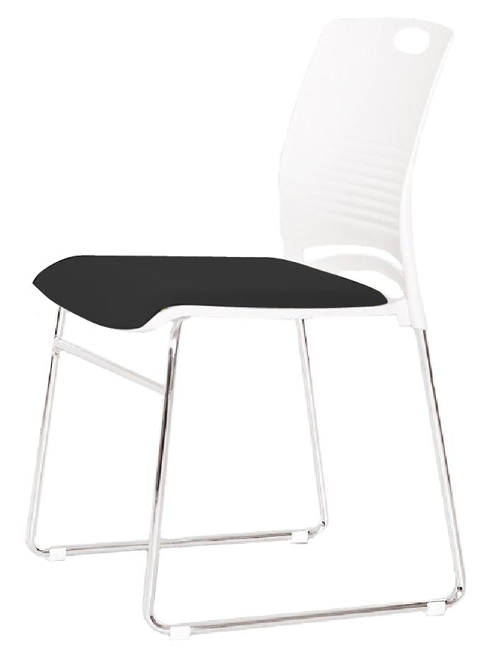 JIJI (TESSA Commercial Conference Stacking Chair) (Free Installation) / Conference Room Chair / Meeting Room Chair / Office Chair / Stacking Chair / Stackable Chair / 6 Month Warranty / (SG) Singapore