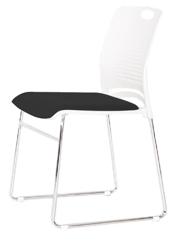 JIJI (TESSA Commercial Conference Stacking Chair) (Free Installation) / Conference Room Chair / Meeting Room Chair / Office Chair / Stacking Chair / Stackable Chair / 6 Month Warranty / (SG) Singapore