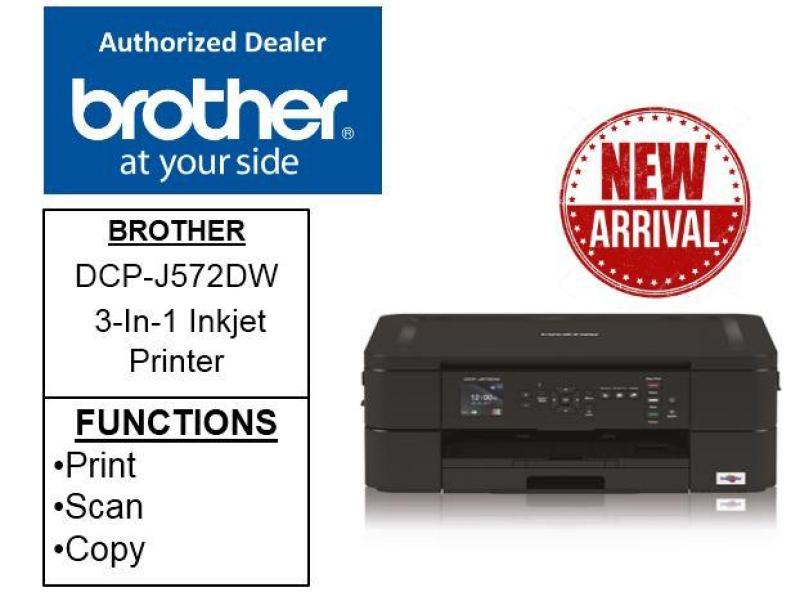 Brother DCP-J572DW A4 3-In-1 Inkjet Printer DCPJ572DW DCP J572DW J572 J572DW Singapore