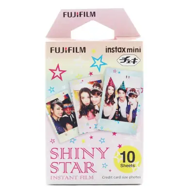 Fujifilm Instax Mini Shiny Star Instant Films - 10 Sheets