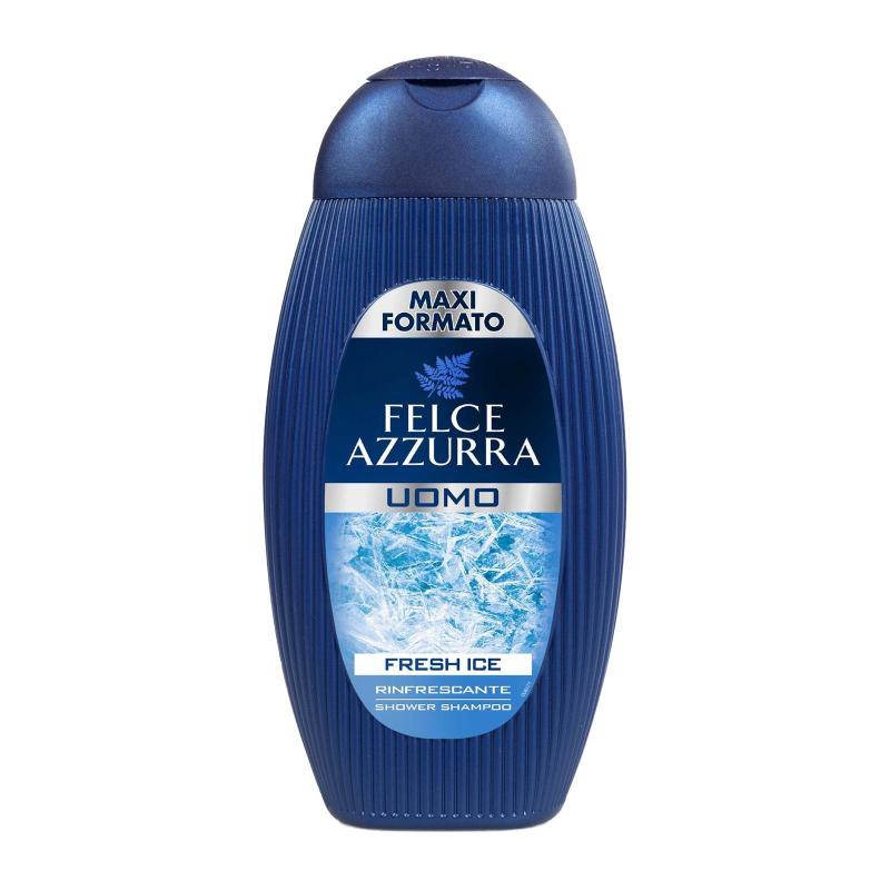 Buy Felce Azzurra For Men: Shampoo And Shower Fresh Ice - A Strong Sensation 400ml Singapore