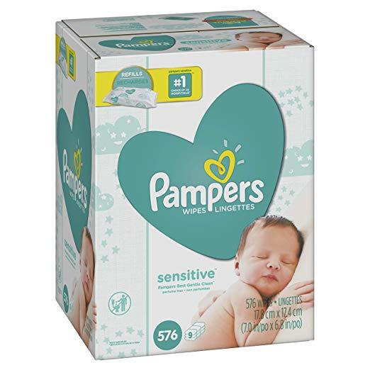 box pampers price