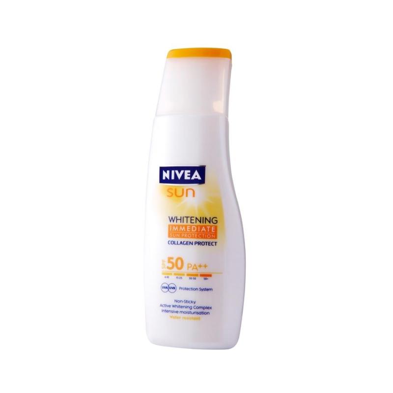 Buy Nivea Sun Whitening Immediate Collagen Protect SPF 50 Lotion 125ml Singapore