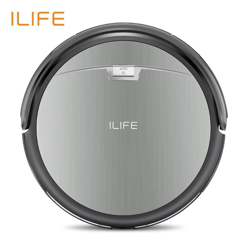Original ILIFE A4S Smart Robotic Vacuum Cleaner Cordless Sweeping Cleaning Machine Self-recharging Ultimate Filter Remote Control Robot - intl Singapore