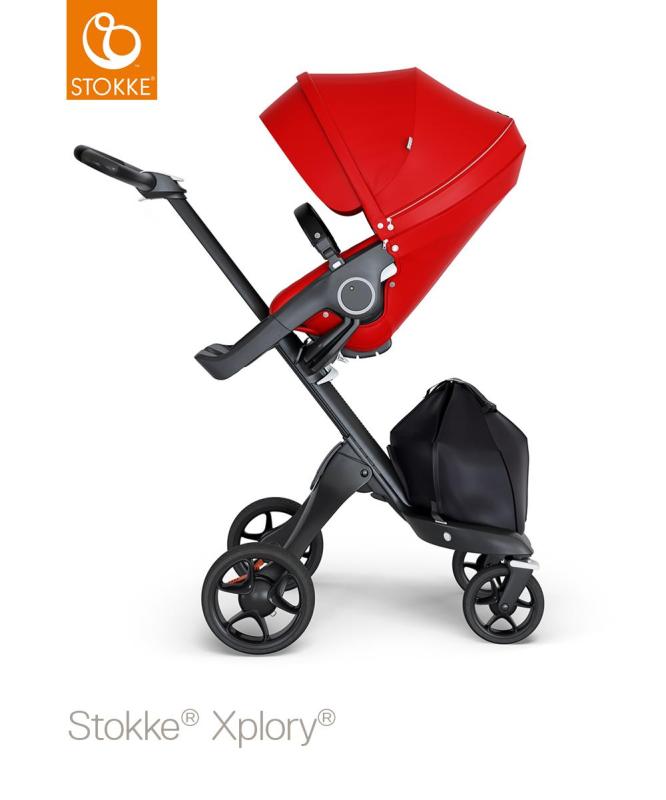 Stokke Xplory V6 - Black Chassis with Black Handle Singapore