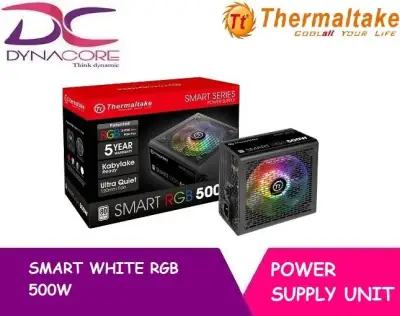 THERMALTAKE SMART WHITE RGB 500W POWER SUPPLY