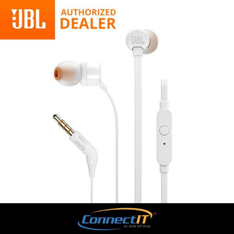 JBL T110 In Ear Earphones with Microphone for Smartphones with Local Warranty (1 Year) Singapore
