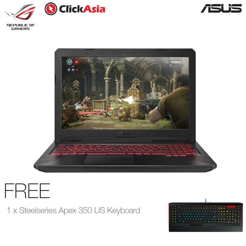 ASUS TUF (FX504GD-E4335T) - 15.6/I7-7700HQ/DDR4 8GB/128SSD+1TB/NVDIA GTX1050/Windows 10 (Back Plastic IMR)