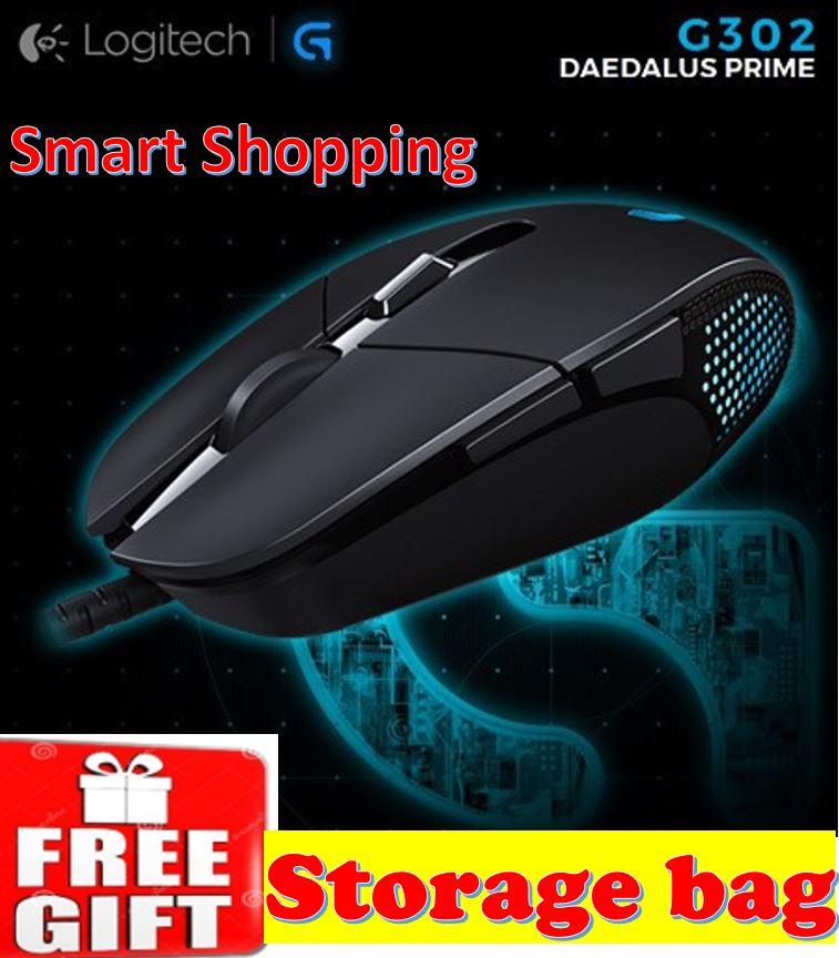 Logitech G302 Daedalus Prime MOBA Gaming Mouse G 302 910-004210
