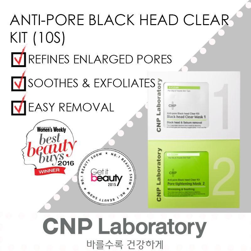 Buy CNP Laboratory Anti-Pore Blackhead Clear Kit 10 Sets Singapore