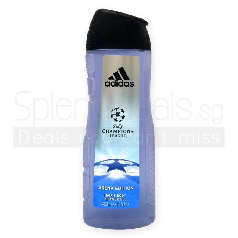 Buy (Pack of 4) ADIDAS Shower Gel - UEFA Champions Arena Edition 3 in 1 Shower Gel 400ml - 2937 Singapore