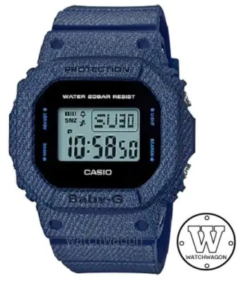Casio Baby-G Ladies Digital Denim Blue BGD-560DE-2 BGD-560DE-2D BGD560