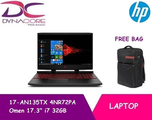 HP 17-AN135TX 4NR72PA Omen 17.3 INCH i7 32GB RAM Gaming Laptop